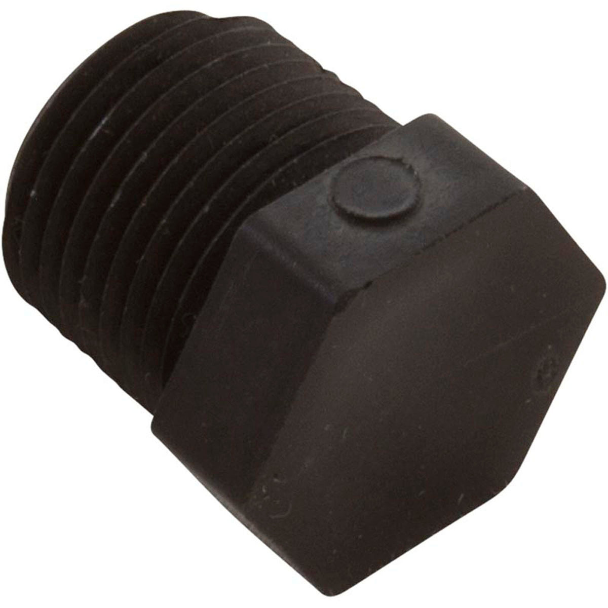 Plug, A&M, 3/8" Male Pipe Thread, Polypropylene