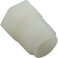 Plug, A&M, 1/4" Male Pipe Thread, Nylon