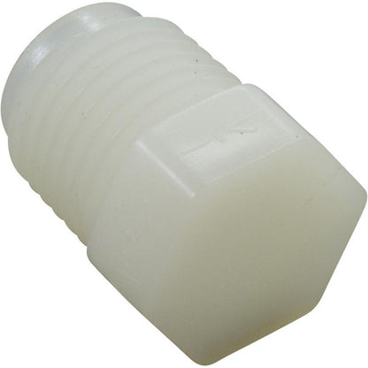 Plug, A&M, 1/4" Male Pipe Thread, Nylon