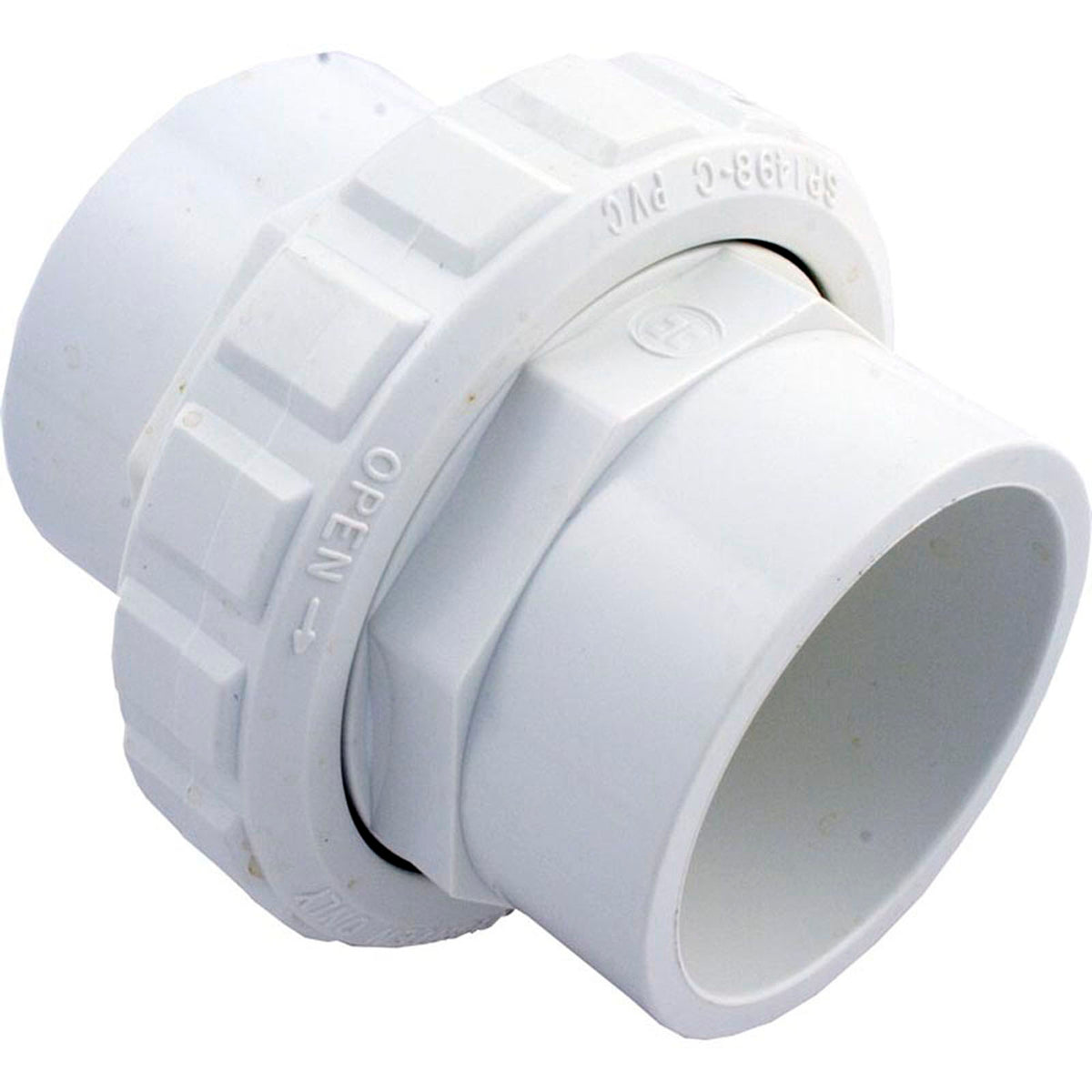 Union, 2" Slip x 2" Slip , Flush