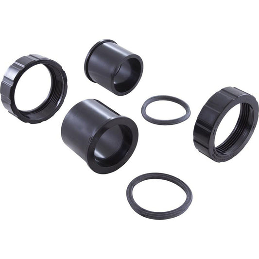 Kit de unión, Hayward SP4000, TriStar, 2"sx fhbt, negro, cantidad 2