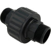 Union, 1-1/2"mpt x 1-1/2"mpt, Black