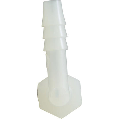 Barb Adapter, 1/4"b x 1/4"mpt, 90 Degree, Nylon