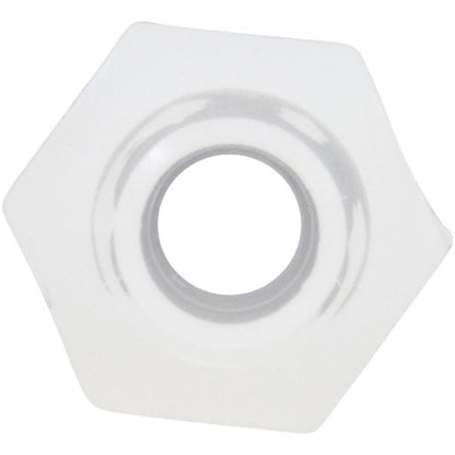 Barb Adapter, 1/4"b x 1/8"mpt, Kynar