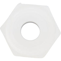 Barb Adapter, 1/4"b x 1/8"mpt, Kynar
