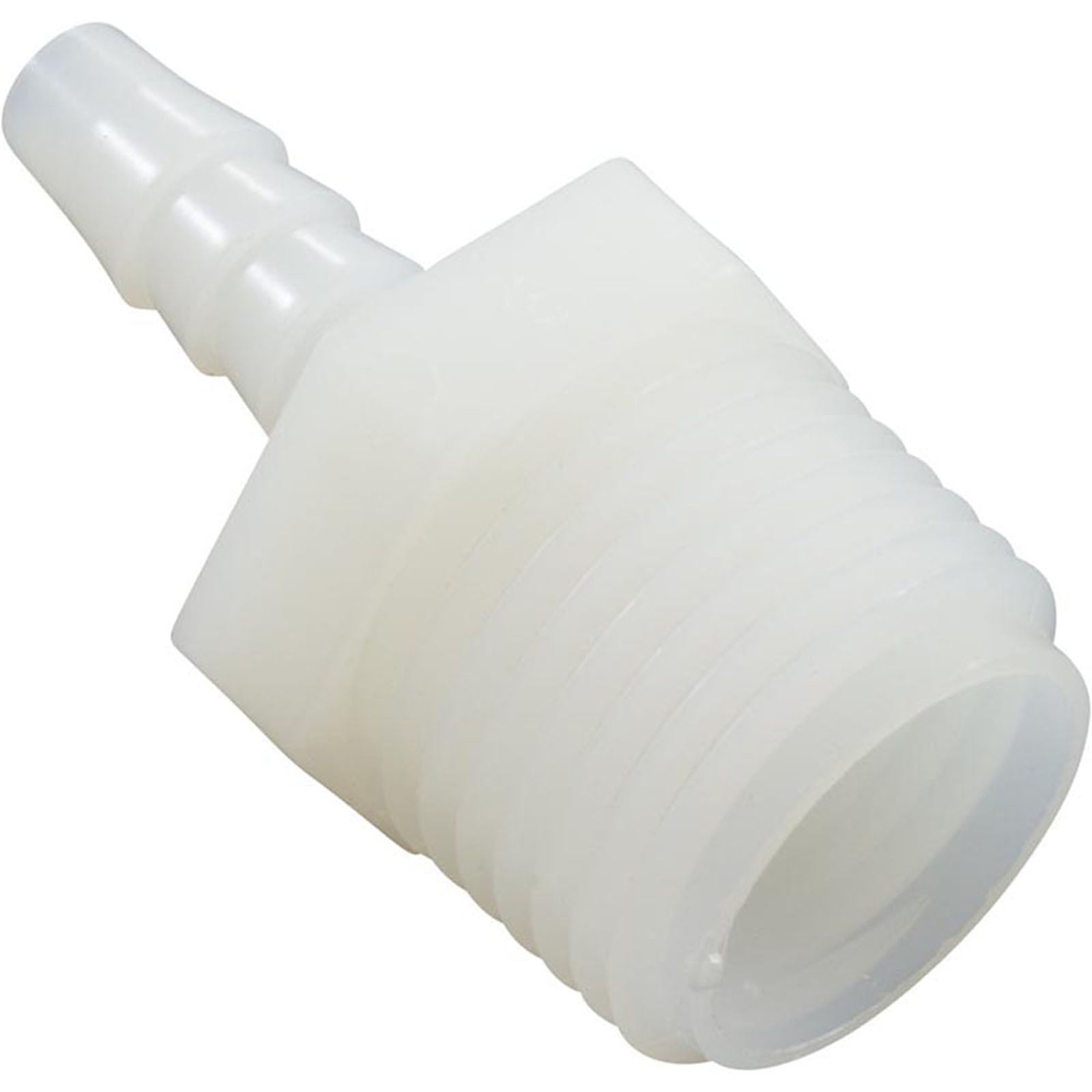 Barb Adapter, 1/4" Barb x 1/2" Male Pipe Thread, Nylon