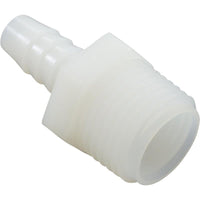 Barb Adapter, 3/8" Barb x 1/2" Male Pipe Thread, Nylon