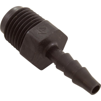 Barb Adapter, 1/4" Smooth Barb x 1/4" Male Pipe Thread