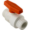 Ball Valve, 3/4" Slip, compact