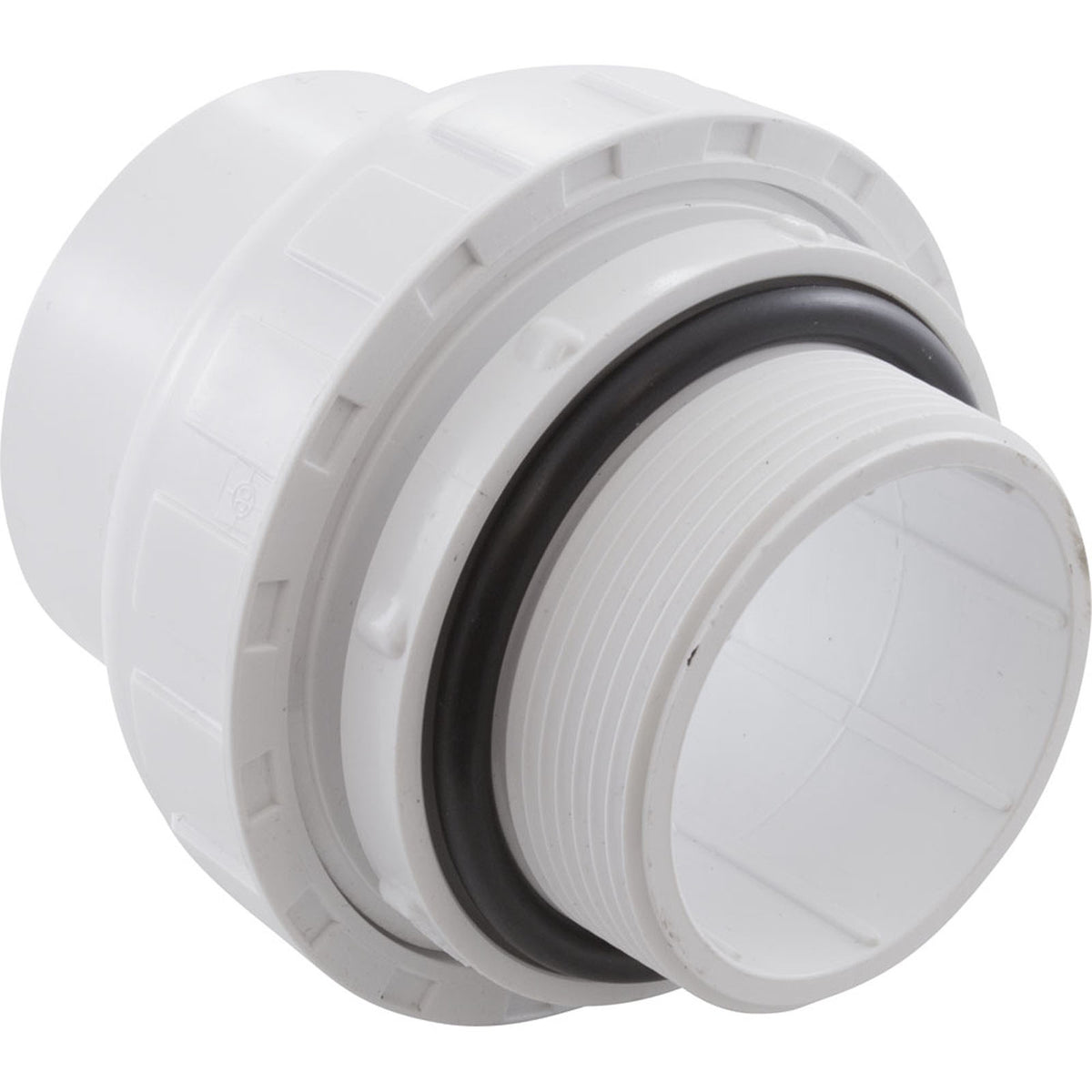 Union, Praher, 2" Slip x 2" Male Pipe Thread, with O-Ring