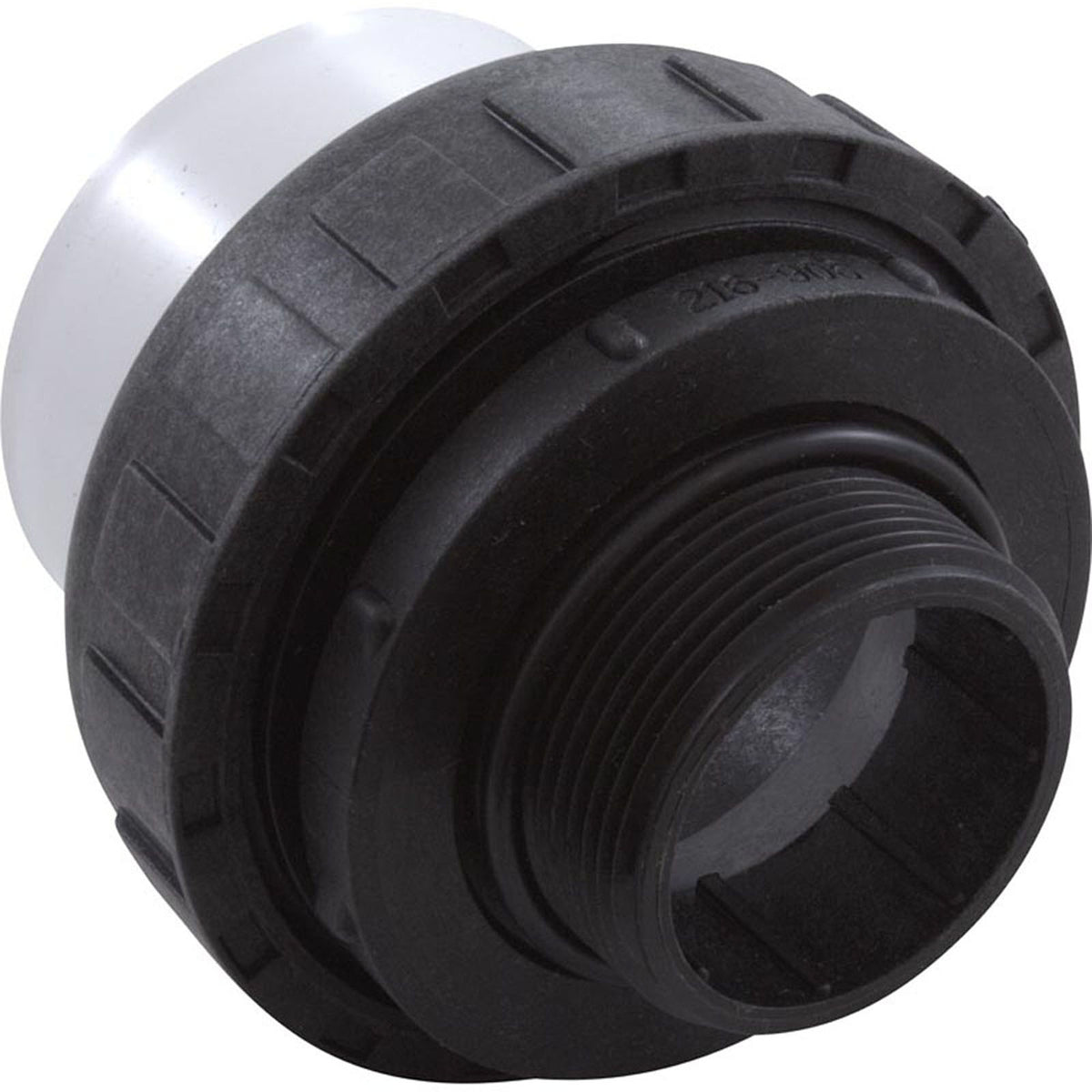 Adpt Union, Praher, Ser 906, 1-1/2"mpt short x 2"s, w/O-Ring