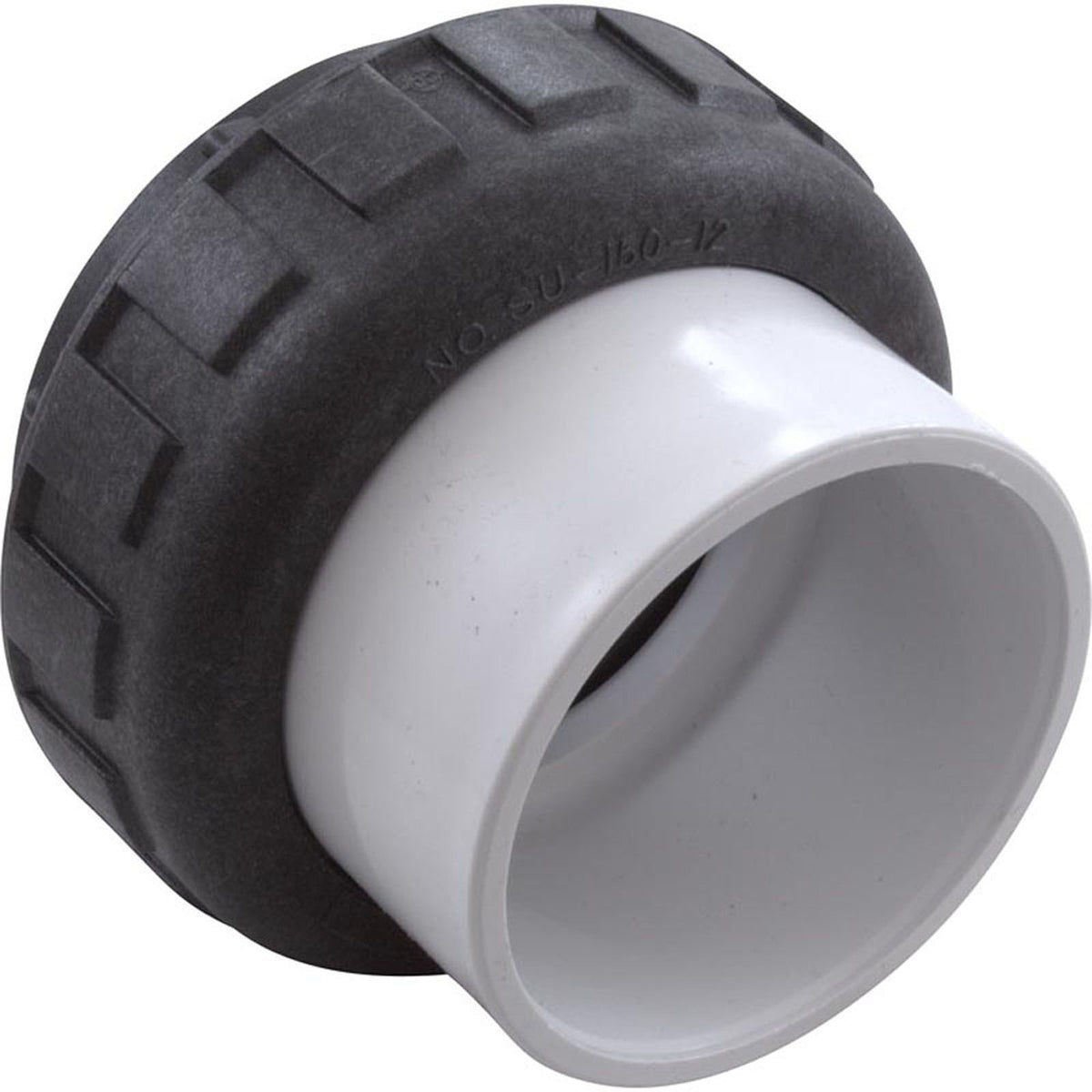 Adpt Union, Praher, Ser 906, 1-1/2"mpt short x 2"s, w/O-Ring