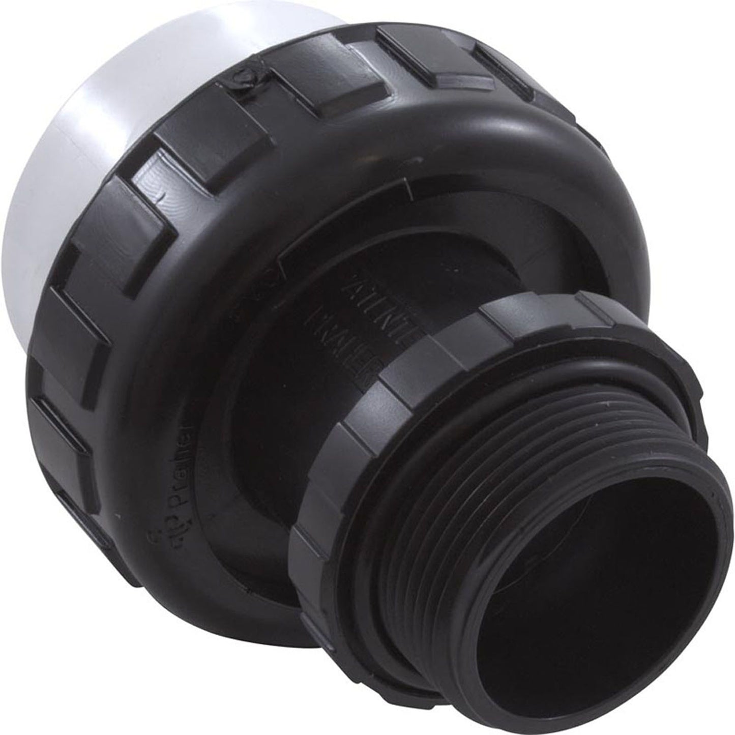 Adpt Union, Praher, Series 906, 1-1/2"mpt long x 2"s, w/O-Ring