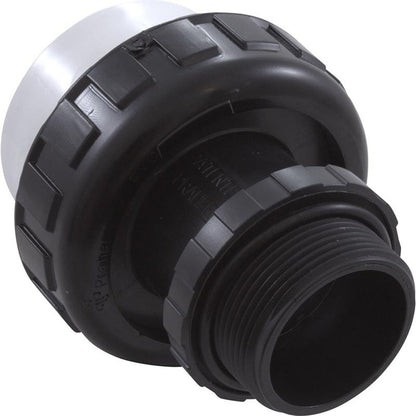 Adpt Union, Praher, Series 906, 1-1/2"mpt long x 2"s, w/O-Ring