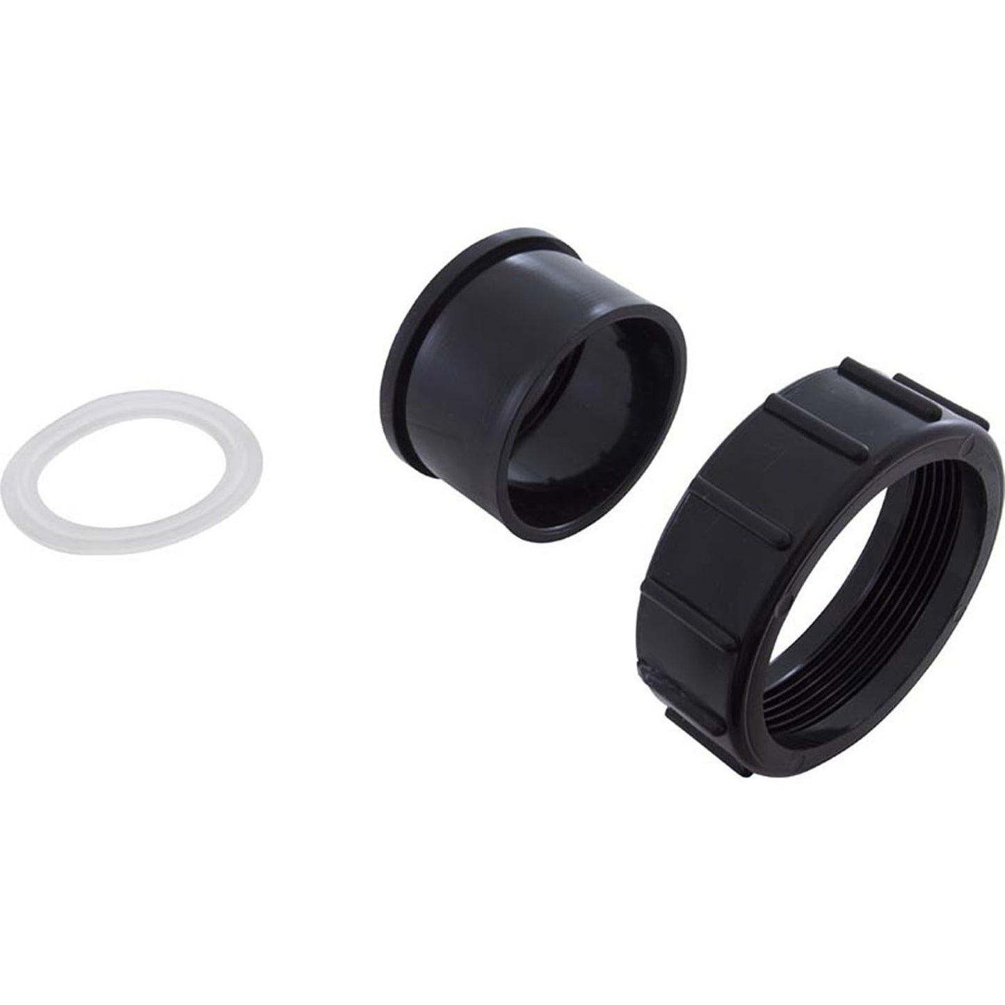 Unión, rosca de tope de 2-1/2" x deslizamiento de 2-1/2", con junta