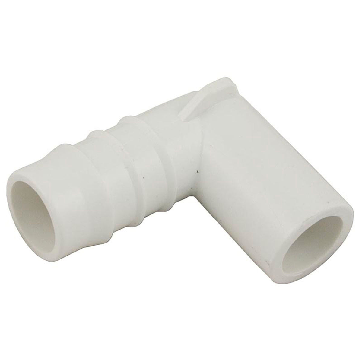 Adapter, 1/2" Spigot x 3/4" Barb, 90