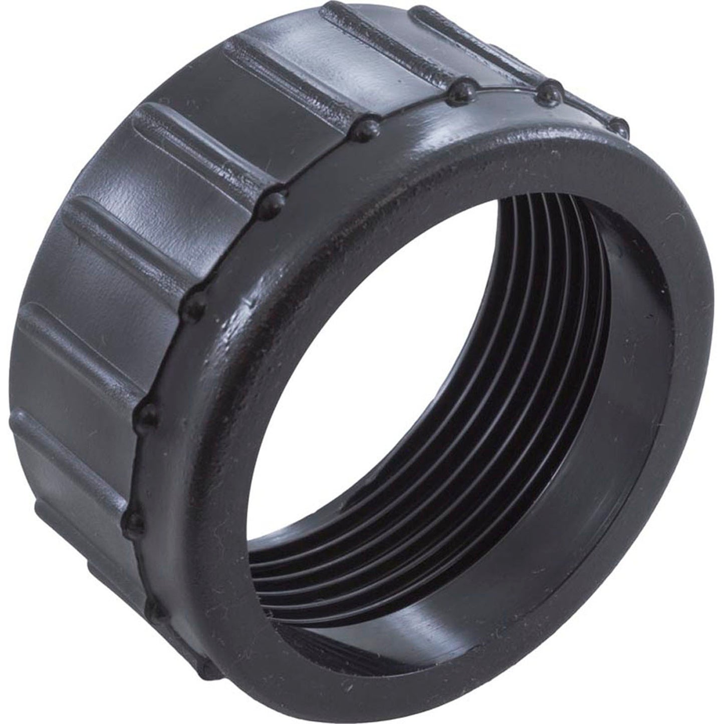 Union Nut, Waterway, 1-1/2", Black