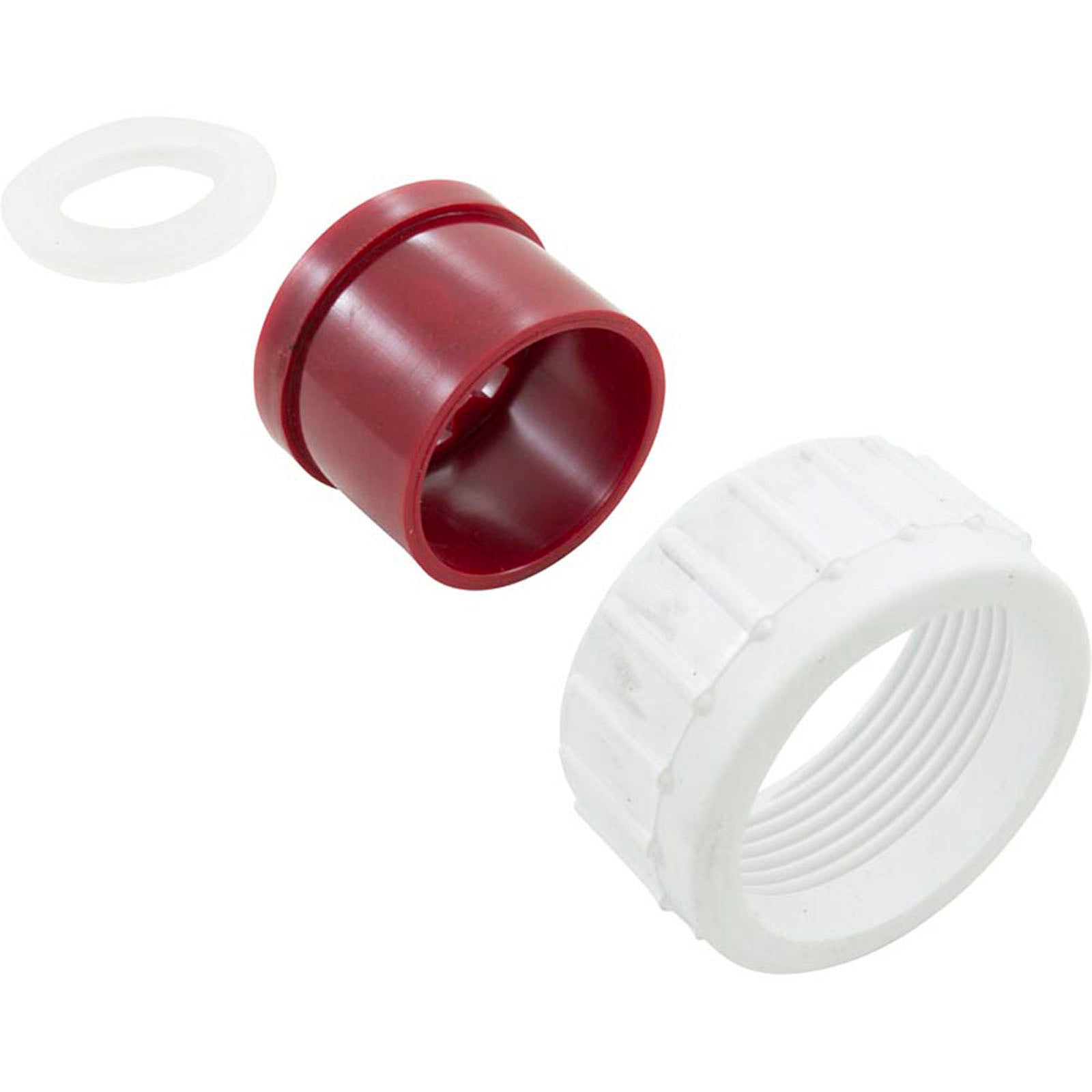 Pump Union, WW Fire, Hot Stick, 1-1/2"fbt x 1-1/2"s, w/Gskt
