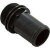 Hose Adapter, WW, 1-1/2"mpt x 1-1/2"hose, Male Smooth, Blk