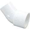 45 Elbow, 1" Spigot x 1" Slip