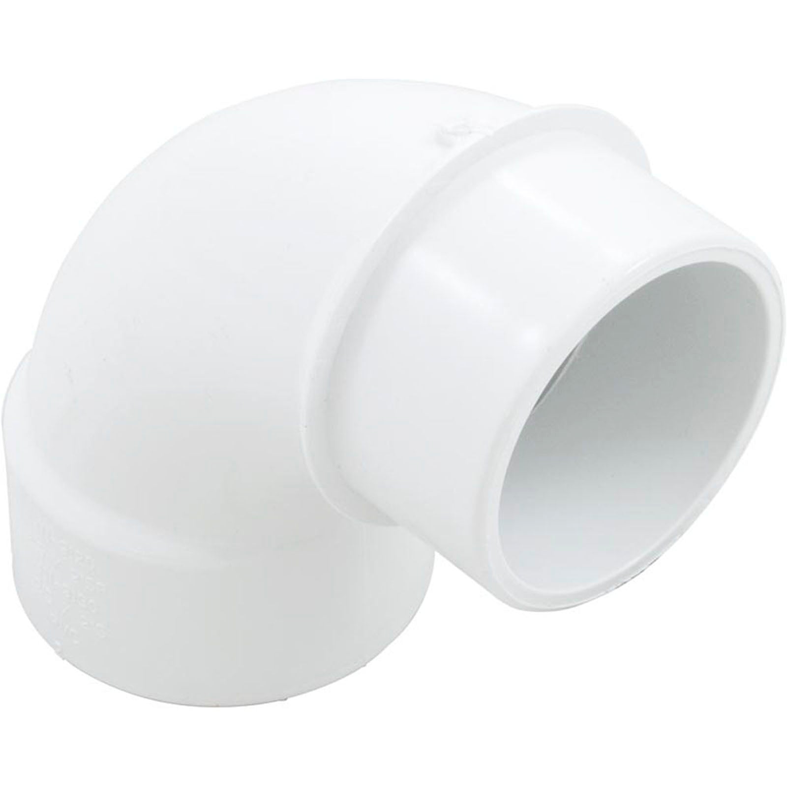 90 Elbow, Sweep, Waterway, 2" Slip x 2" Spigot