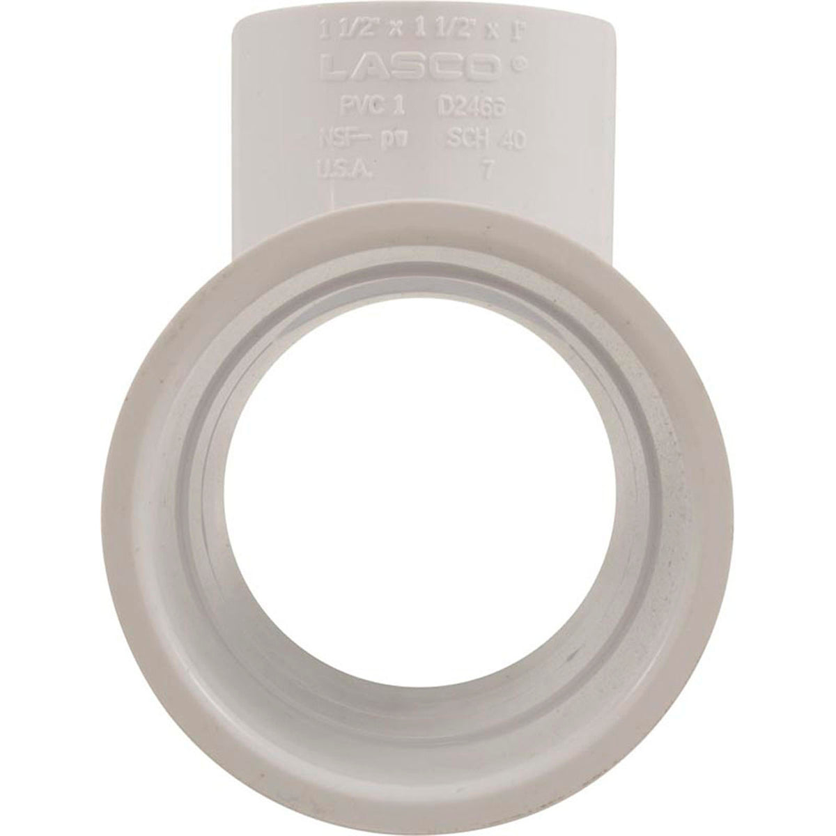 Tee, 1-1/2" Slip x 1-1/2" Slip x 1" Slip