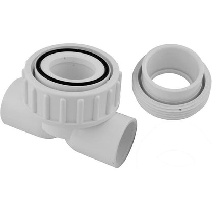 Union, Tee, Syllent, 1" Slip, with 40mm Adapter, Low Prof