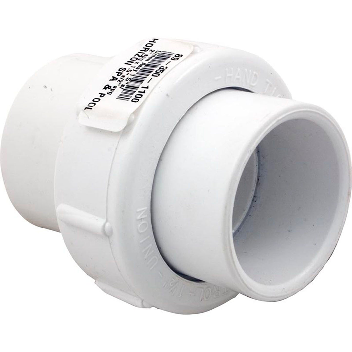 Flo Control-Union, conexión deslizante de 1-1/2" o espiga de 2" x conexión deslizante de 1-1/2" o espiga de 2"