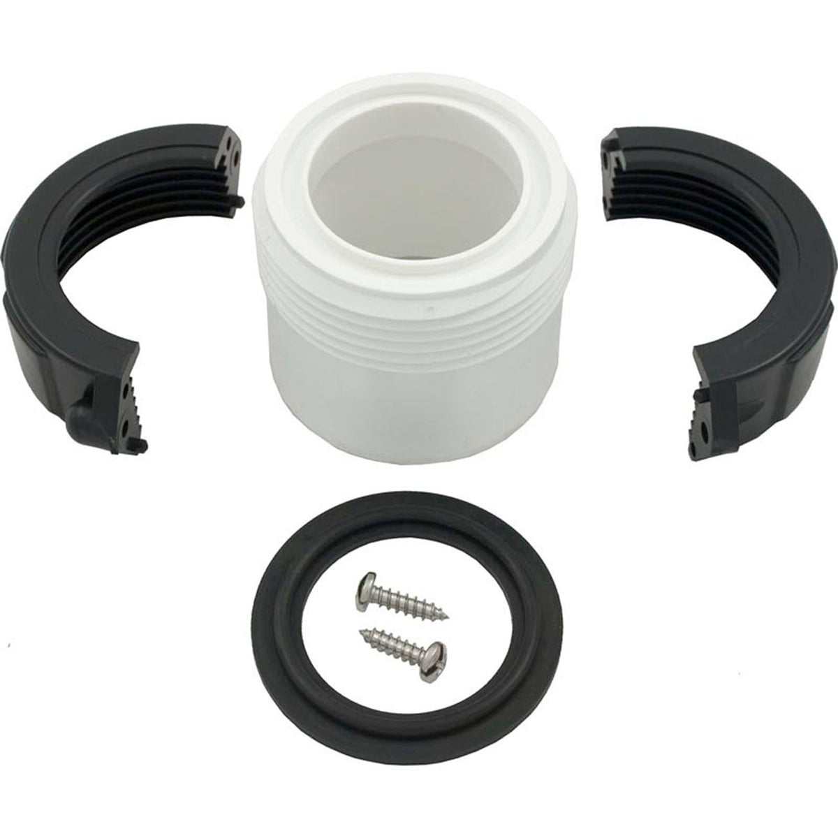 Tailpiece, 1-1/2"mbt x 1-1/2"s, w/Split Nut, Heater