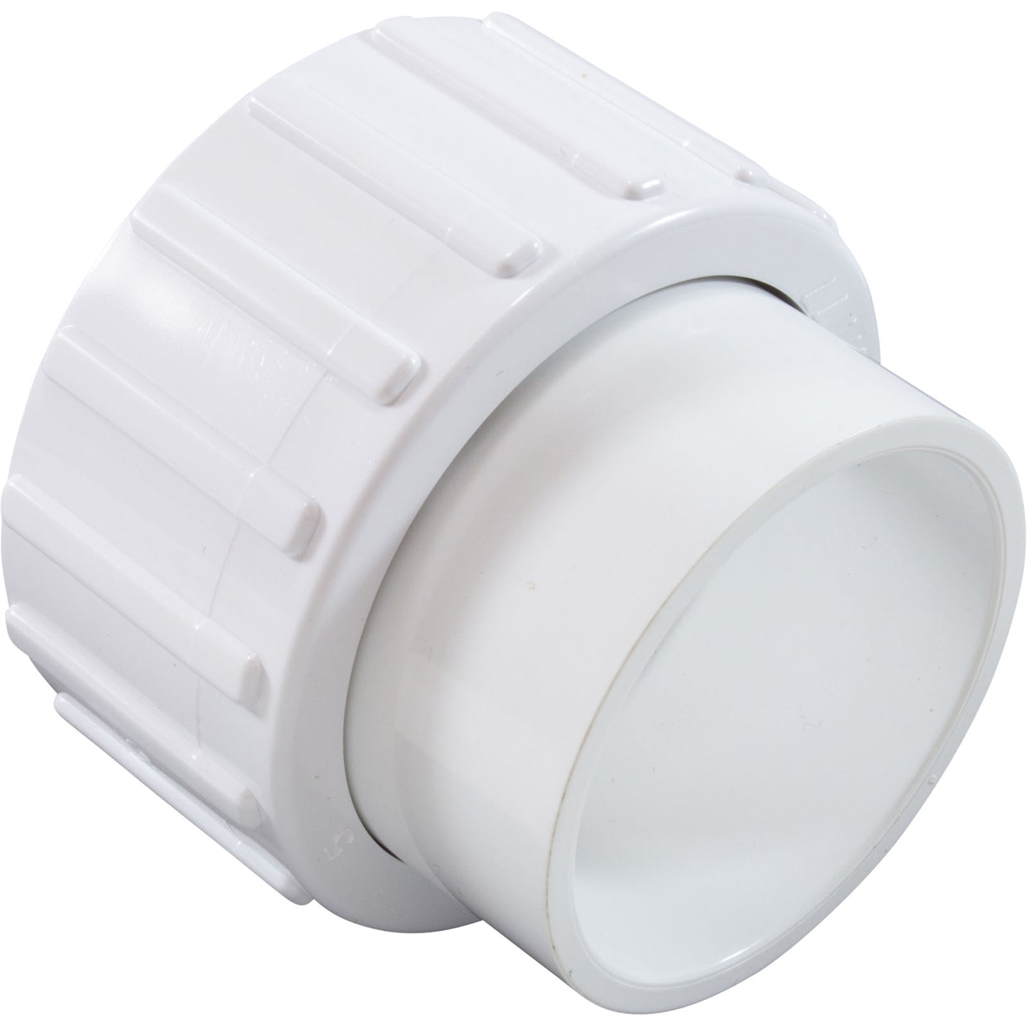 Half Union, Magic Plastics, 1-1/2"s x 1-1/2"fbt, Black