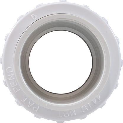 Half Union, Magic Plastics, 1-1/2"s x 1-1/2"fbt, Black