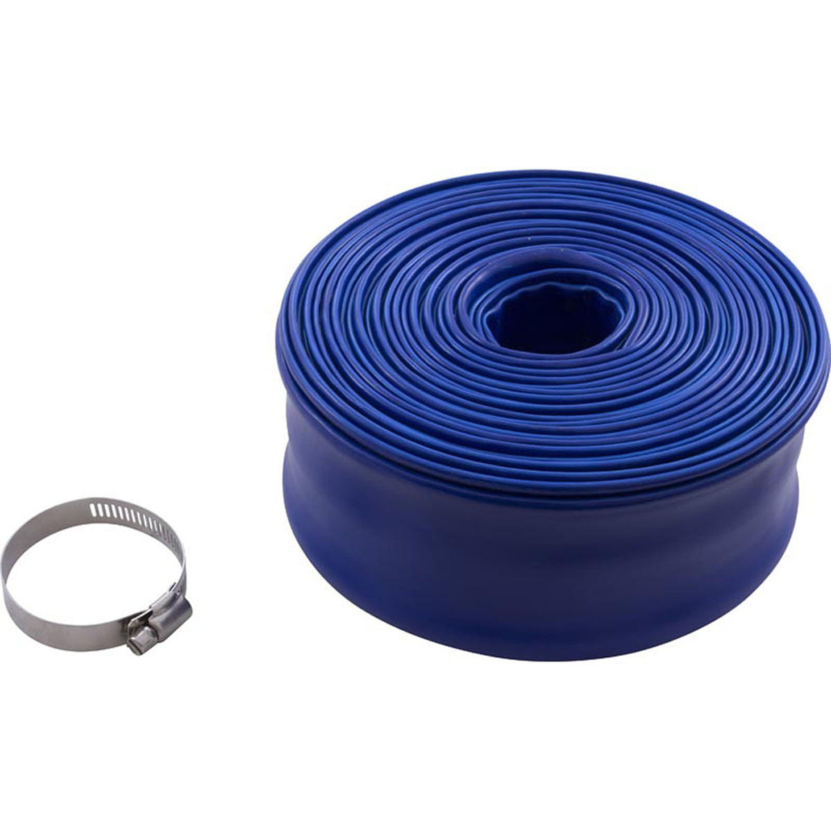 Backwash Hose, Valterra, 2" x 50 foot Roll, with Clamp