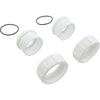 Pump Union, 2"Female Buttress Threadx2" Slip, wht Quantity 2
