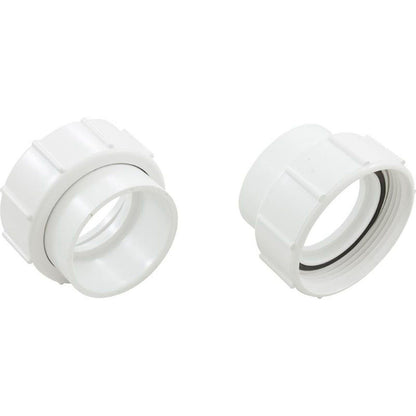Pump Union, 2"Female Buttress Threadx2" Slip, wht Quantity 2