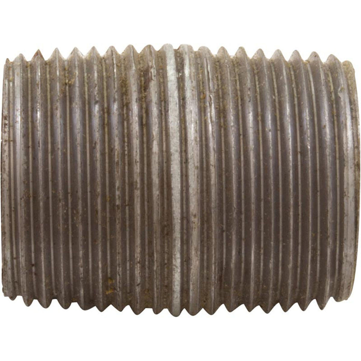 Nipple, Galvanized, 3/4" Male Pipe Thread x Close