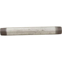 Nipple, Galvanized, 8" x 3/4" Male Pipe Thread