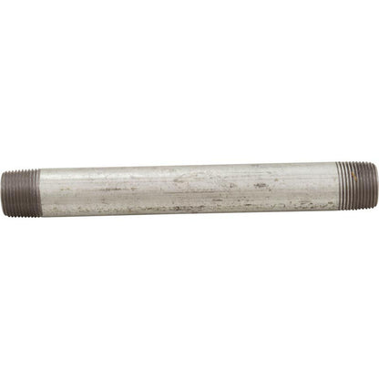 Nipple, Galvanized, 8" x 3/4" Male Pipe Thread