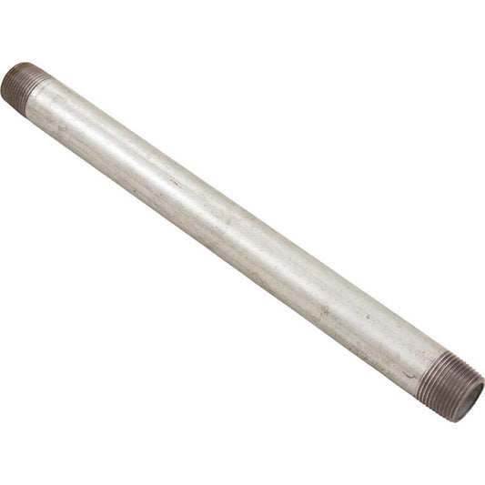 Nipple, Galvanized, 12" x 3/4" Male Pipe Thread