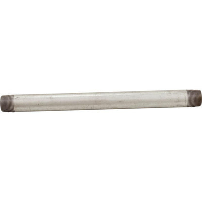 Nipple, Galvanized, 12" x 3/4" Male Pipe Thread