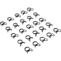 Tubing Clamp, 0.375" Ideal OD, Double Wire, Quantity 25