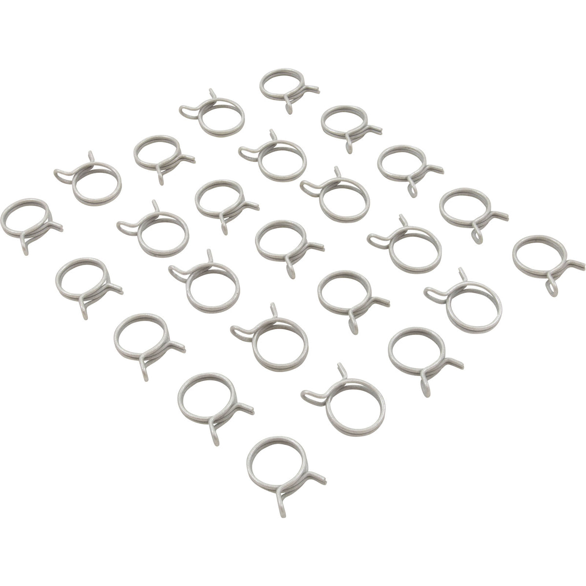Tubing Clamp, 1.000" Ideal OD, Double Wire, Quantity 25