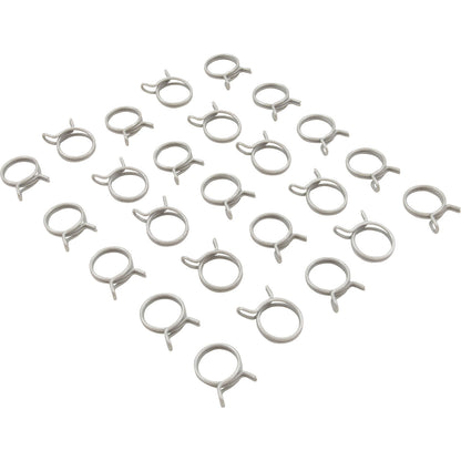 Tubing Clamp, 1.000" Ideal OD, Double Wire, Quantity 25