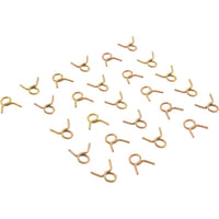 Tubing Clamp, 0.375" Ideal OD, single Wire, Quantity 25