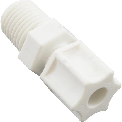Compression Fitting, Generic, 1/4"mpt x 1/4" Tube, Plastic