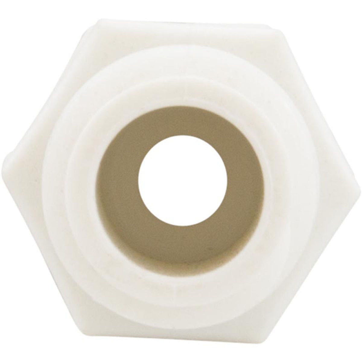 Compression Fitting, Generic, 1/4"mpt x 1/4" Tube, Plastic