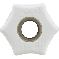 Compression Fitting, Generic, 1/4"mpt x 3/8" Tube, Plastic