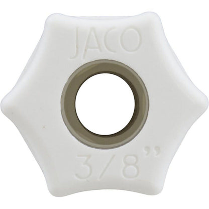 Compression Fitting, Generic, 1/4"mpt x 3/8" Tube, Plastic