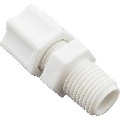 Compression Fitting, Generic, 1/4"mpt x 5/16" Tube, Plastic