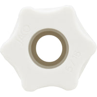 Compression Fitting, Generic, 1/4"mpt x 5/16" Tube, Plastic