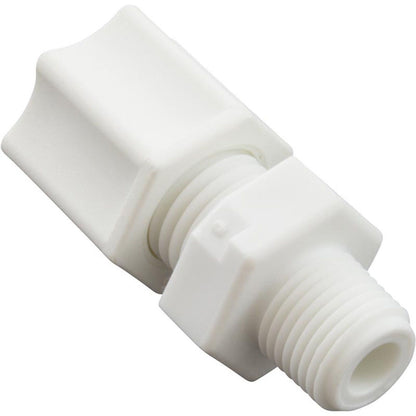 Compression Fitting, Generic, 1/8"mpt x 1/4" Tube, Plastic
